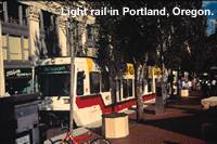 Light rail, Portlan, OR